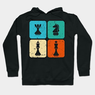 Vintage Chess Lovers & Player Hoodie